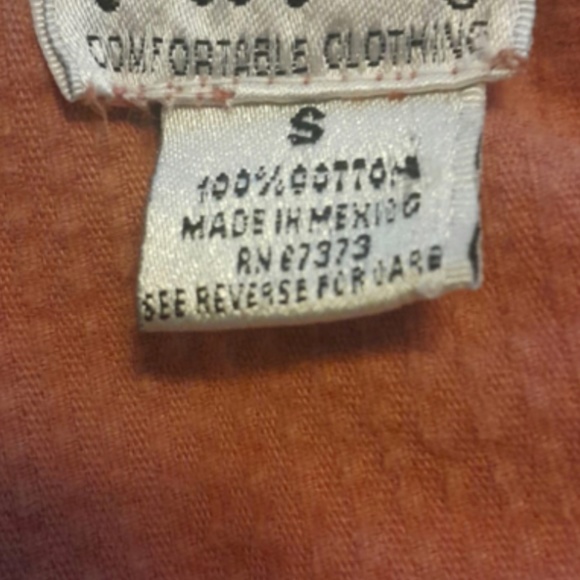 Vintage Kiko Corduroy Dusty Rose Button Top Jacket Fall cozy Autumn - Picture 4 of 4